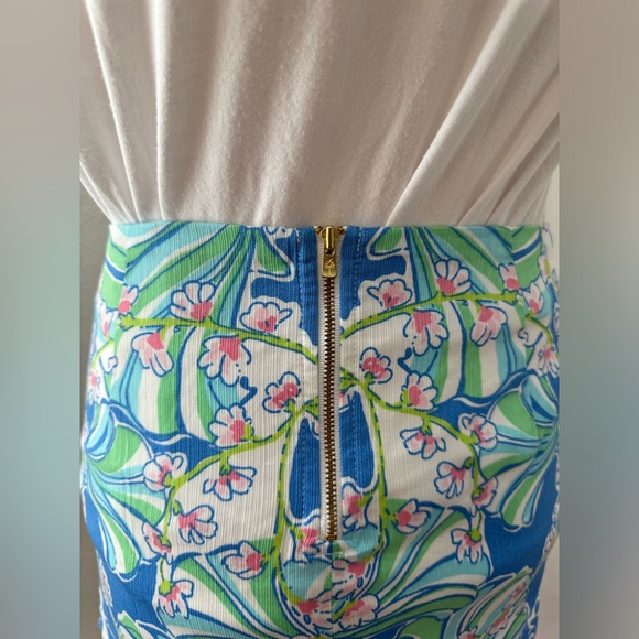 Lilly Pulitzer Floral Skirt - Picture 3 of 8